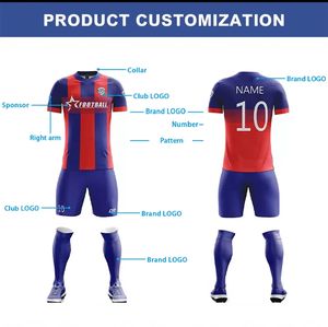 Hochwertiges United-Fußball trikot für Herren von Club Team Soccer Breath able Shorts Top Quality Soccer Wear aus Thailand - Product Image 4