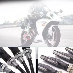 <span class=keywords><strong>Clignotants</strong></span> séquentiels LED pour moto YD, 10 LED ambre, 12V, étanches, CANBUS sans erreur, pour Harley BMW Yamaha, directement de l'usine - Product Image 5