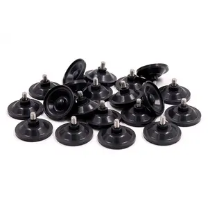 High Quality Custom Molded Silicone NBR NR EPDM Rubber Suction Cup With Screw