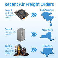 Expédition rapide par fret aérien DDP CIF vers les États-Unis, taxes incluses, service de logistique express aérien, agent de transport aérien