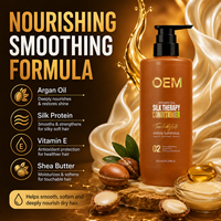 Fabricante de Servicio Integral OEM ODM, Acondicionador de Aceite de Argán Reparador para Cabello Seco, Enredado y Encrespado