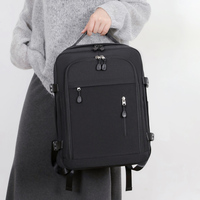 Sac à dos unisexe imperméable en Oxford 40L durable et élégant avec port USB pour ordinateur portable, idéal pour les loisirs, les voyages, l'usage quotidien, les activités de plein air, l'école et les vols.