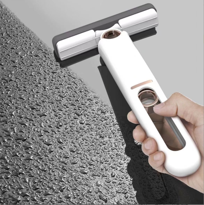 Hot Selling Glass Screen Desk Cleaner Mop Self Squeeze Mini Sponge Mop
