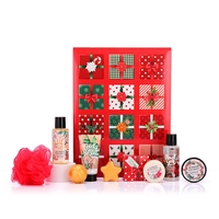 Kit de bain nettoyant pour le corps 280ml, shampoing nourrissant et 50g de savon, bon marché, cadeau de noël