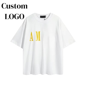 Vente en gros de vêtements personnalisés Y2k, mode streetwear, t-shirts graphiques vintage, t-shirts en coton amples, t-shirts imprimés hip hop, t-shirts pour hommes - Product Image 1