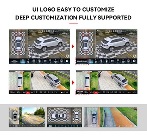 Système de caméra panoramique universelle 360° HD 3D Wemaer OEM pour voiture, vue aérienne, caméra arrière, avant, gauche, droite pour autoradio Android - Product Image 6