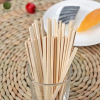 Agitateurs à café en bambou de bouleau naturel, lisses, sans éclats, de qualité supérieure, 7 pouces, jetables, pour boissons, en vrac, paquet de 1000
