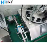 Máquina de Llenado y Tapado Semiautomática de Sobremesa con Bomba de Pistón Cerámica y Motor para Botellas de Gel UV y Envases en Bolsa