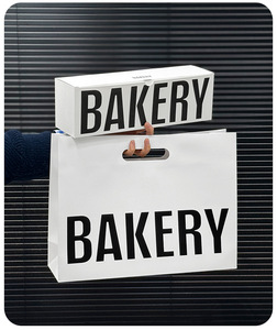 Caja <span class=keywords><strong>de</strong></span> Embalaje <span class=keywords><strong>de</strong></span> Cartón Biodegradable, Ecológica y Reciclable para Panadería, Donas, Galletas y Postres, con Logotipo Personalizado - Product Image 2