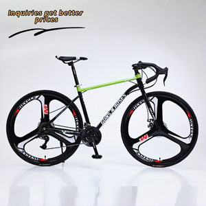 700c double suspension en fibre de <span class=keywords><strong>carbone</strong></span> vélo de route 21 vitesses en acier fourche klaxons cloche ordinaire pédale système de frein à disque bas prix <span class=keywords><strong>vtt</strong></span> - Product Image 1