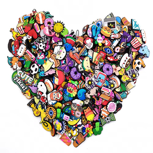 Hot Selling Cartoon Cute Random PVC Decoration and <strong>Shoe</strong> Pins and Removable DIY <strong>Shoe</strong> <strong>Accessories</strong> for Party <strong>Shoe</strong> Charm - Product Image 2