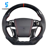 Volant personnalisé en fibre de carbone pour Toyota Reiz GRX130 Mark X X120 2005-2009 X130 2010-2017