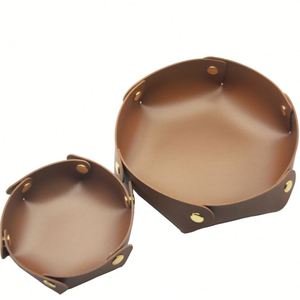ถาดใส่ลูกเต๋าหนัง PU แบบพับได้ คุณภาพดี สำหรับของขวัญ - Product Image 6
