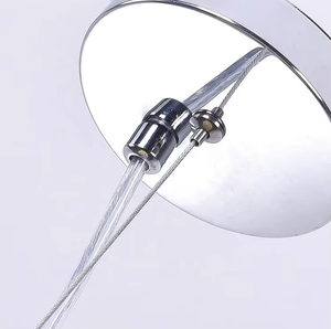 Luminaire suspendu en forme de lune 3D fait à la main, vente en gros, design de boule ronde de grande taille, lustre moderne Terre Mars pour personnalisation - Product Image 2