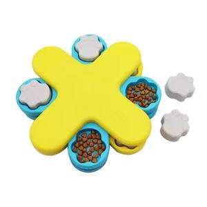 Interaktif Pet köpek bakımı gıda dağıtıcı eğlenceli yavaş besleyici köpek zenginleştirme bulmaca oyuncaklar IQ eğitim için - Product Image 4