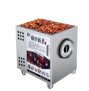 10kg Elétrica Aço Inoxidável Roasting Melão Sementes Máquina/multifuncional Automático Fried Peanut Açúcar Curado Castanha Roaster