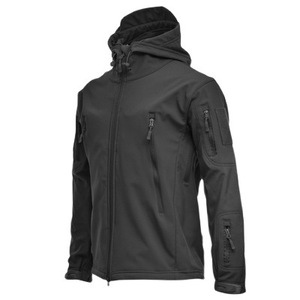 Veste Softshell Tactique Homme Imperméable Polaire Coupe-Vent pour Travail Extérieur Taille Moyenne Revêtement PU - Product Image 1