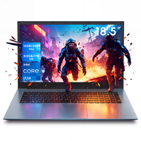 Ordinateur portable 18,5 pouces Intel Core i7 i9 8 Go 16 Go 32 Go de RAM 256 Go 512 Go 1 To 2 To SSD FHD IPS Personnalisé OEM ODM Vente en gros