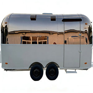 Remolque de Comida Móvil de Acero Inoxidable y Aluminio con Equipamiento Completo para Venta de Dulces, Papas Fritas, Helados, Hamburguesas y Hot Dogs - Product Image 2