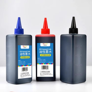 500ml vĩnh viễn đánh dấu penrefill mực với màu đen đỏ xanh màu sắc trường văn phòng phẩm dầu đánh dấu - Product Image 1