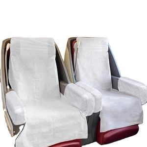 Conveniente de un solo uso desechable impreso tela no tejida avión fundas de <span class=keywords><strong>asiento</strong></span> de <span class=keywords><strong>coche</strong></span> ferrocarriles protectores <span class=keywords><strong>Silla</strong></span> de avión - Product Image 2