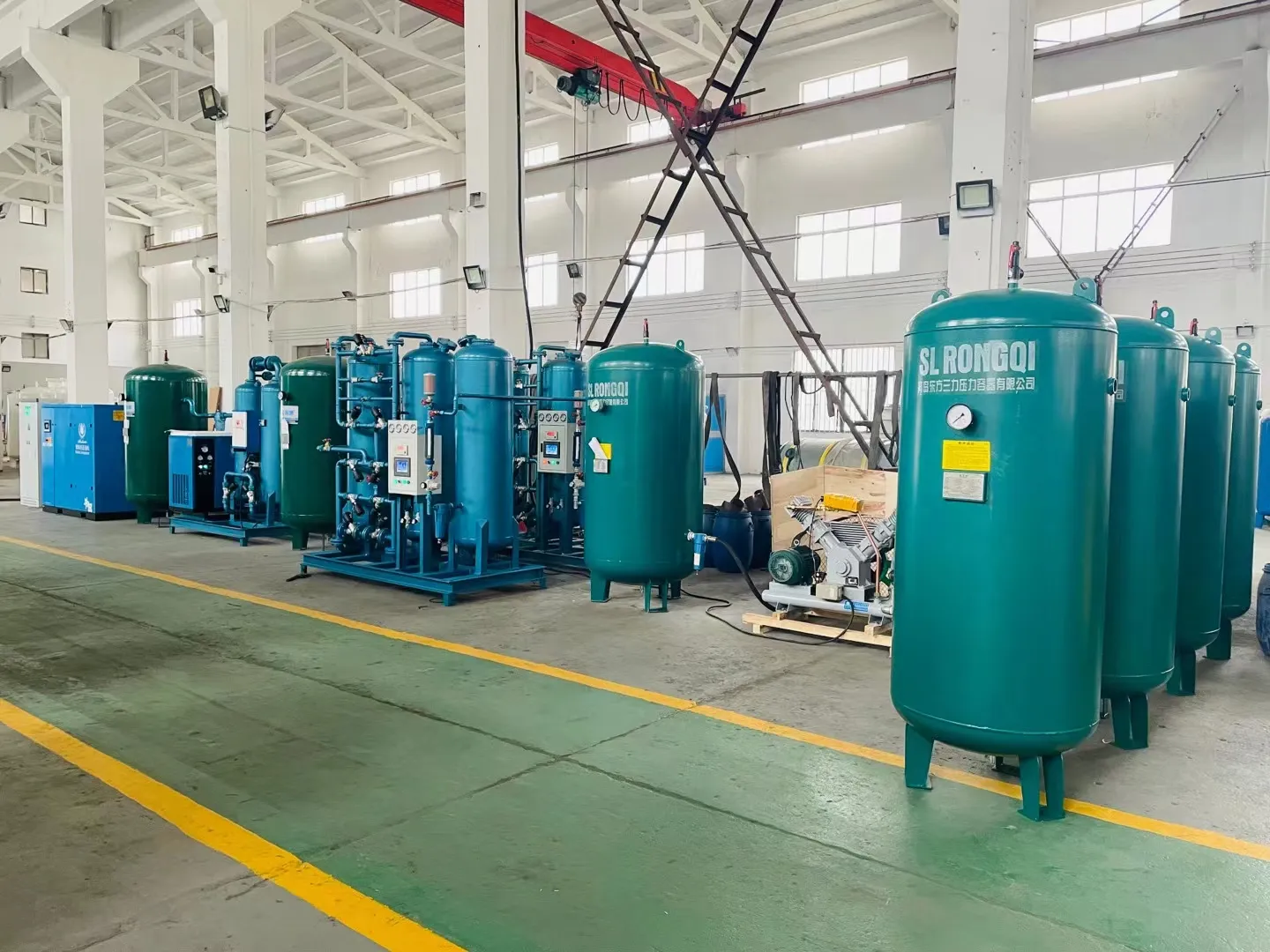 10nm3 20nm3 50nm3 80nm3 PSA VPSA Cryogenic nitrogen oxygen generator plant industrial use over 95% purity