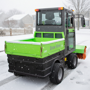 2026 Tout nouveau HKBG de haute qualité, chasse-neige à quatre roues avec moteur - Product Image 6