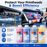 Tinta Ecológica de 1000 ml para Impresoras Epson I3200 TX800 XP600 DX5DX7, Directo de Fábrica, para Impresión de Patrones en Azulejos de Cerámica