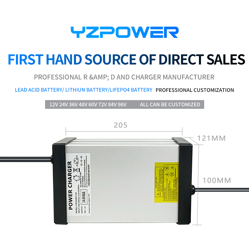 YZPIWER YZ800 High Power Electric Scooter Charger - 58V 18A