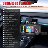 Escáner OBD2 para Leer/Borrar Códigos, Eliminar Luz de Advertencia del Motor, Prueba de Batería, Herramienta de Diagnóstico para Camiones y Automóviles, Pantalla a Color de 2.8 Pulgadas, 9 Protocolos