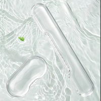 Repose-poignets transparent en silicone pour clavier et souris, vente en gros