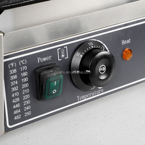 Thương mại điện không dính thép không gỉ bảng duy nhất áp lực phẳng tấm Panini nướng cao su bền xử lý điều kiện mới - Product Image 2