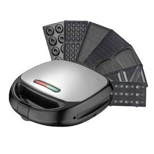 Aifa <span class=keywords><strong>tostapane</strong></span> elettrico macchina per Waffle Grill 7 in 1 rimovibile piatti intercambiabili per ciambelle Panini per bistecca - Product Image 1