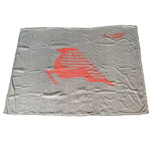 Flame Retardant Anti-pilling Eco-Friendly Recycled Polyester Polar Fleece Disposable Airline Blanket