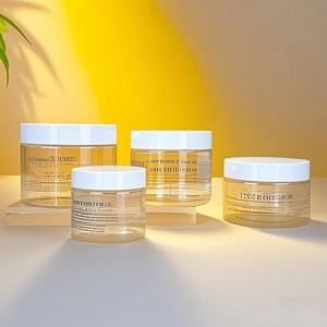 50g 100g 200g 250g 300g Cosmetic <b>Plastic</b> Packaging Food Grade Transparent Pet <b>Plastic</b> Face Cream Skincare Body Butter <b>Jar</b> - Product Image 2
