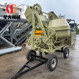 Mezcladora de Concreto de Diseño Compacto con Motor de Gasolina, Guincho y Elevador, Montaje Rápido, Tolva <span class=keywords><strong>Desmontable</strong></span> Portátil - Product Image 6