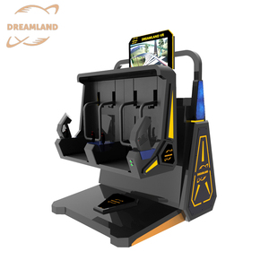 Dreamland centre commercial pour enfants et adultes 9D cinéma 2 sièges avion montagnes russes 9D VR chaise VR simulateur de Machine - Product Image 5