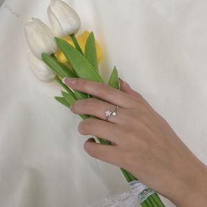 Dylam Women Ring Set Woman Adjustable Rings With Stone <b>Wedding</b> Couple Wholesale <b>Accessories</b> Sets for Girls Moissanite Gra - Product Image 3