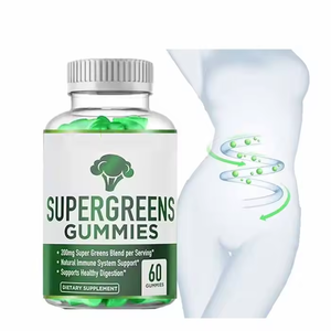 Gomitas Superalimento SuperGreen de Marca Propia Ausreson, Vitamina C, Refuerzo del Sistema Inmunológico, Gomitas de Moringa Super Greens - Product Image 1