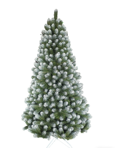 شجرة عيد الميلاد الاصطناعية الفاخرة من مادة PVC عالية الجودة للديكور الداخلي بقاعدة قائمة 6 أقدام قابلة للطي ومخصصة - Product Image 2