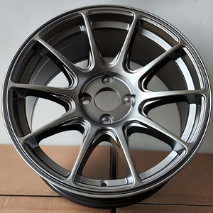 Jantes en alliage d'aluminium moulé par flux formant gris canon de <span class=keywords><strong>14</strong></span>, 15 et 16 <span class=keywords><strong>pouces</strong></span>, 4x100, <span class=keywords><strong>4x108</strong></span>, 4x114.3 pour voitures particulières - Product Image 4