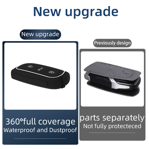 Biểu tượng tùy chỉnh chìa khóa xe Fob trường hợp kim loại và <span class=keywords><strong>Silicone</strong></span> <span class=keywords><strong>Key</strong></span> bìa cho voyah trang trí làm bằng hợp kim kẽm - Product Image 4