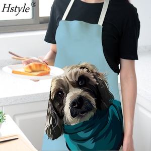 68x55cm cucina famiglia adulto antivegetativa grembiule senza maniche poliestere cane serie animali tuta stampata SD2015 - Product Image 5