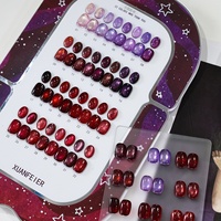 Nouveau Kit de Vernis Gel Liquide DIY Effet Œil de Chat Français 32 Couleurs : Fig Purple, Blush Peach, Smoke Tea, Cream Brown 2026