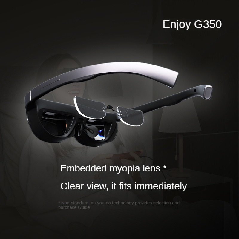 GRAWOOW G350 Smart Augmented Reality Glasses for 3D Movies & Games