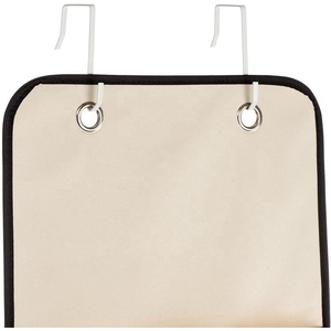 Organisateur mural suspendu pour porte avec 8 poches - Crochets métalliques - Organisateur suspendu non tissé pour le bureau - Product Image 5