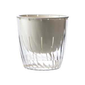 Transparent <b>Plastic</b> Flower Pots Desktop Self Watering Hydroponic <b>Planters</b> Minimalist Design For Indoor Greenery - Product Image 2