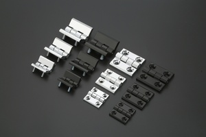 CL012 Tủ Hợp kim kẽm hợp kim nhôm nặng nhiệm vụ đồ nội thất cửa công nghiệp nhỏ giấu bản lề vít trên bản lề - Product Image 3