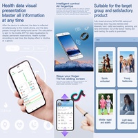 Fábrica personalizada de oro epoxi fitness Tracker sueño salud NFC Chip programable RFID clave incrustación etiqueta anillo inteligente NFC anillo inteligente
