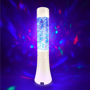 J & R vente en gros coloré nouveauté paillettes lave lampe Lampara De lava Groovy paillettes lampe paillettes lave lampe pour salon - Product Image 5